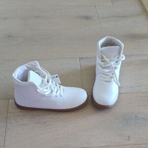 New Zara Kids White High-Top Shoes Size 2